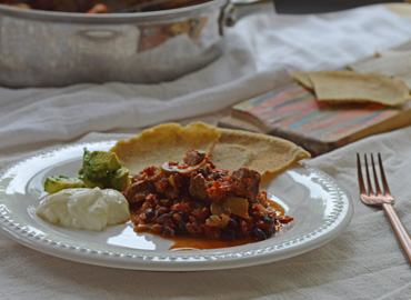 Carne en guiso chill